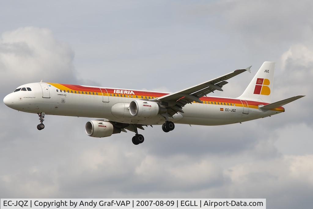 EC-JQZ, 2006 Airbus A321-211 C/N 2736, Iberia A321