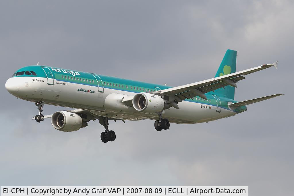 EI-CPH, 1999 Airbus A321-211 C/N 1094, Aer Lingus A321