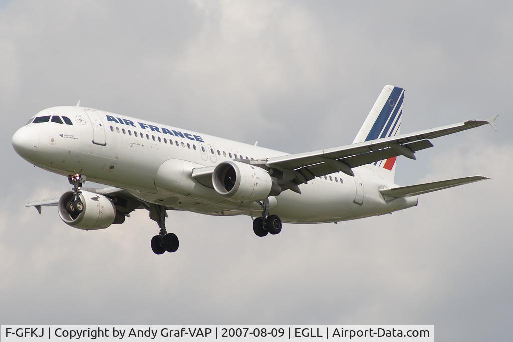 F-GFKJ, 1989 Airbus A320-211 C/N 0063, Air France A320