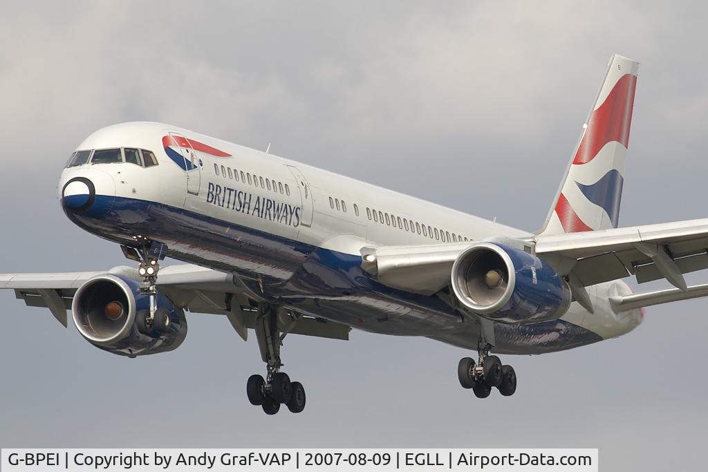 G-BPEI, 1994 Boeing 757-236 C/N 25806, British Airways 757-200