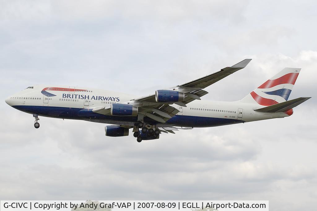 G-CIVC, 1994 Boeing 747-436 C/N 25812, British Airways 747-400