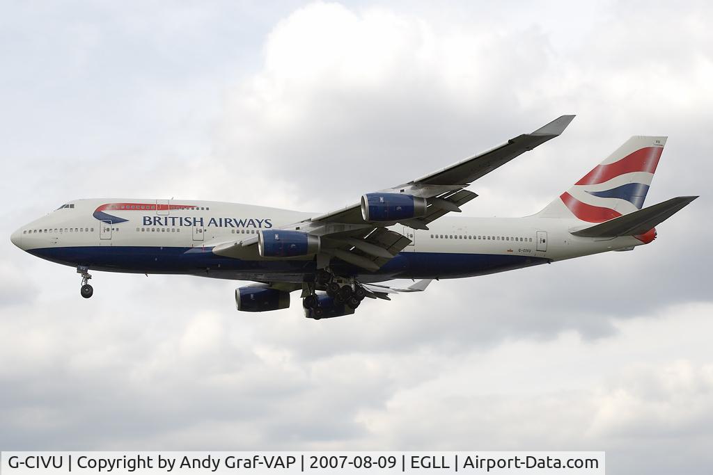 G-CIVU, 1998 Boeing 747-436 C/N 25810, British Airways 747-400