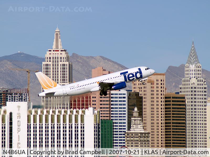 N486UA, 2001 Airbus A320-232 C/N 1620, Ted Airlines / 2001 Airbus Industrie A320-232