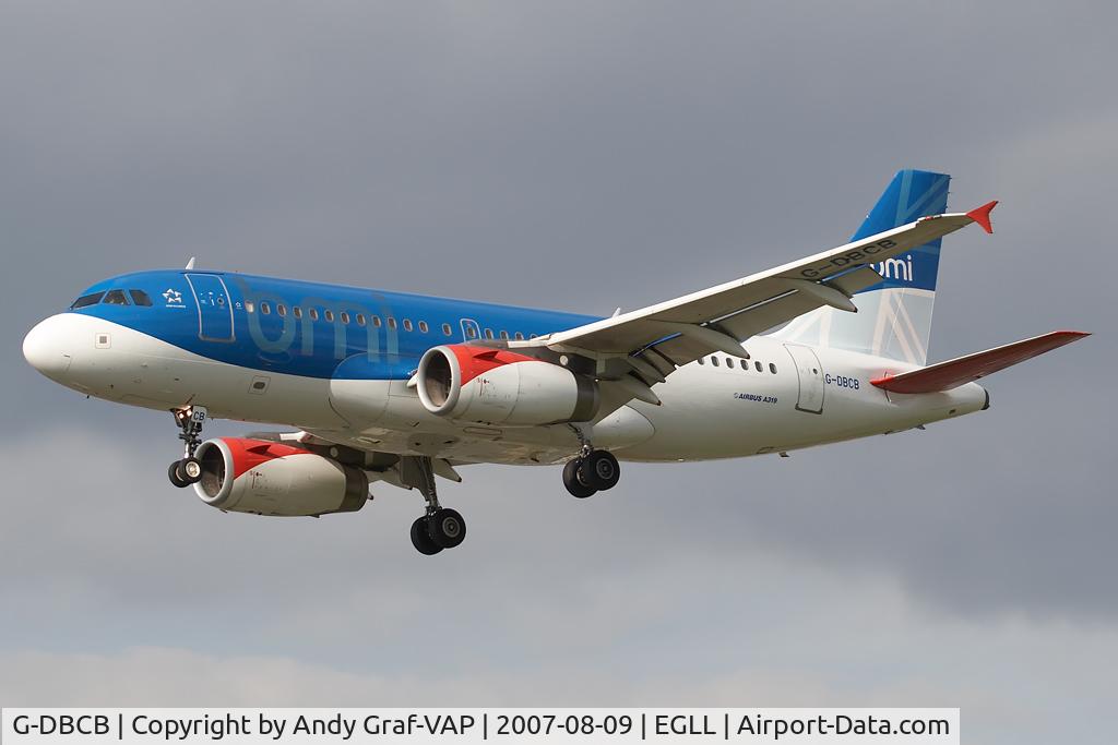 G-DBCB, 2004 Airbus A319-131 C/N 2188, BMI A319