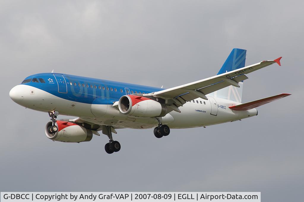 G-DBCC, 2004 Airbus A319-131 C/N 2194, BMI A319