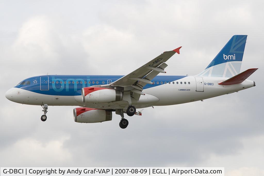G-DBCI, 2006 Airbus A319-131 C/N 2720, BMI A319