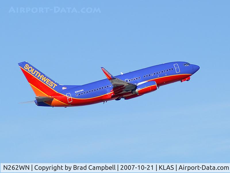 N262WN, 2006 Boeing 737-7H4 C/N 32519, Southwest Airlines / 2006 Boeing 737-7H4