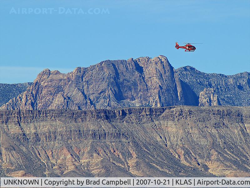 UNKNOWN, Helicopters Various C/N unknown, Red Rock Canyon in background