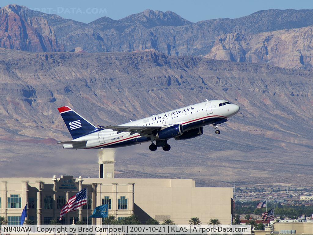 N840AW, 2006 Airbus A319-132 C/N 2690, US Airways / 2006 Airbus A319-132