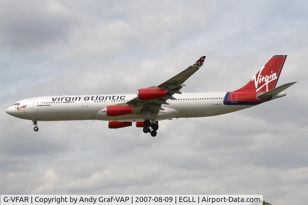 G-VFAR, 1998 Airbus A340-313X C/N 225, Virgin Atlantic A340-300
