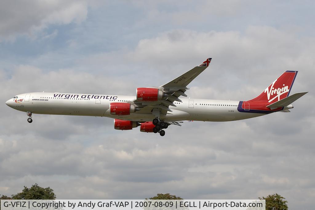 G-VFIZ, 2006 Airbus A340-642 C/N 764, Virgin Atlantic A340-600