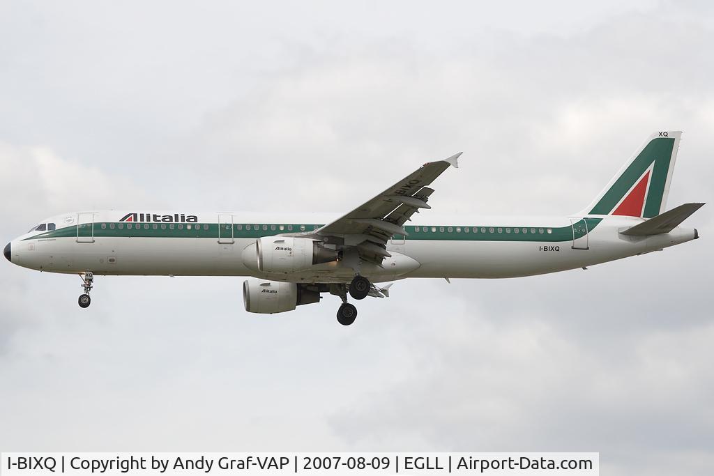 I-BIXQ, 1996 Airbus A321-112 C/N 586, Alitalia A321