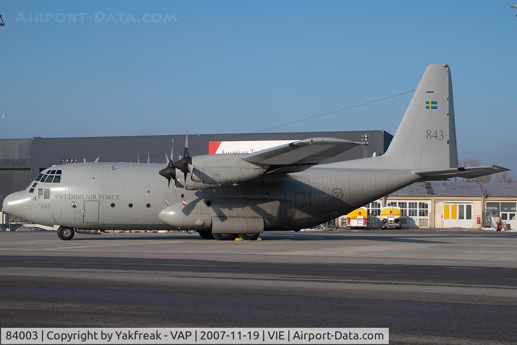 84003, Lockheed C-130H Hercules C/N 382-4628, Swedish Air Force Lockheed C130 Hercules