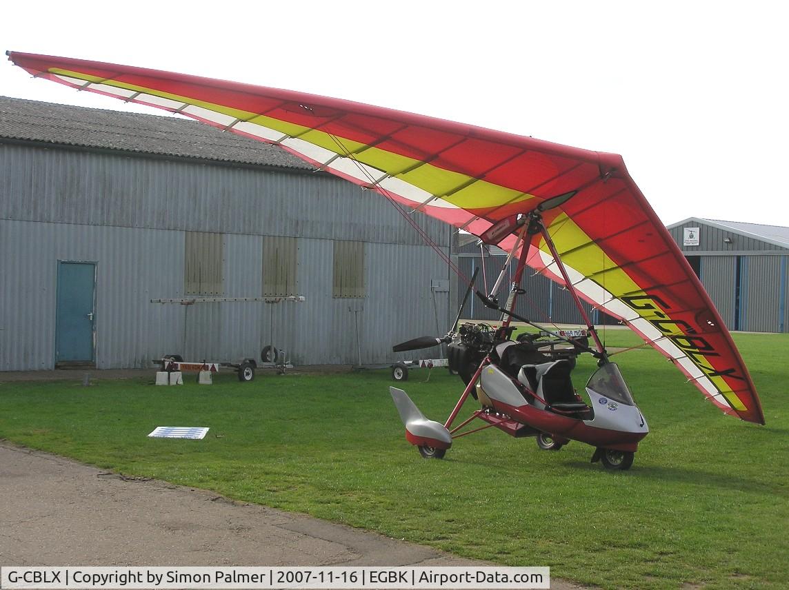 G-CBLX, 2002 Air Creation Kiss 400-582(1) C/N BMAA/HB/208, Air Creation Kiss at Sywell
