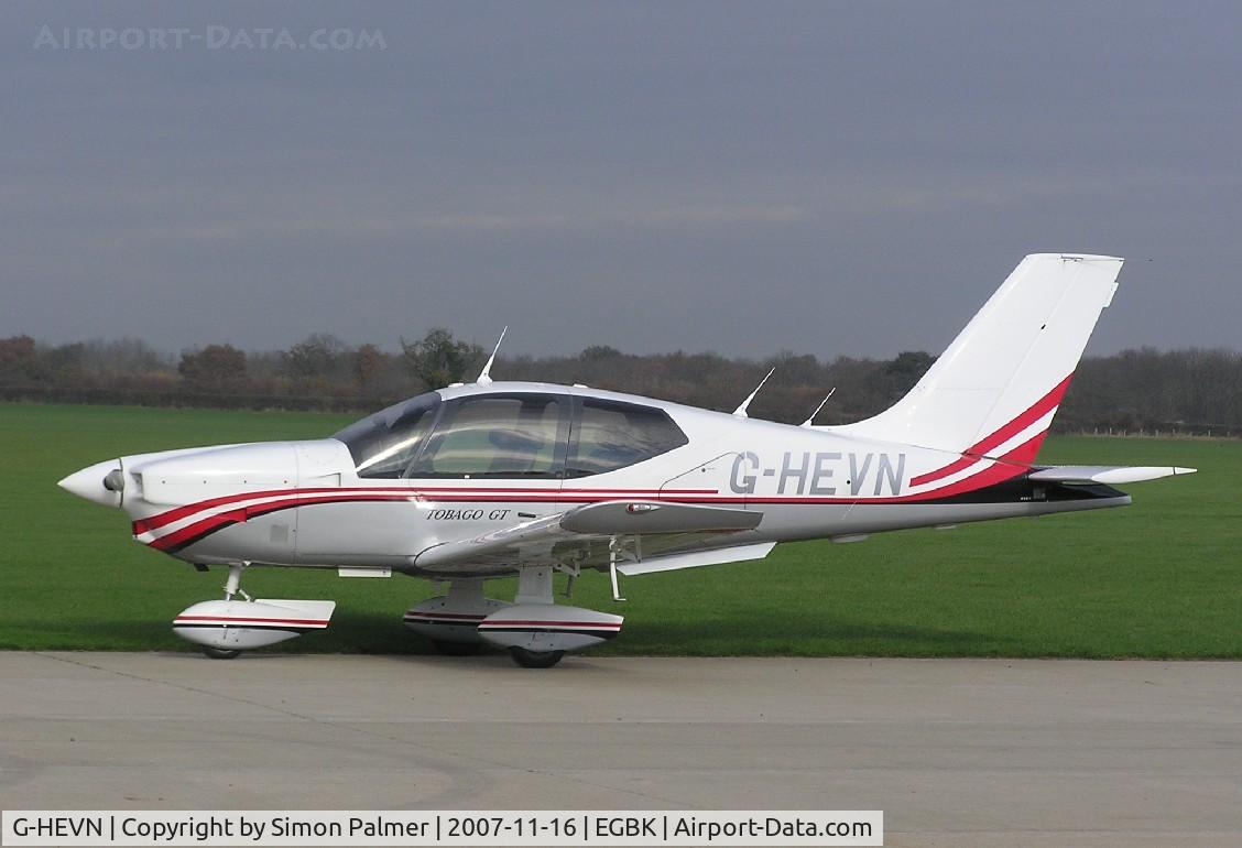 G-HEVN, 2000 Socata TB-200 GT C/N 2013, TB200 Tobago pictured at Northampton, Sywell