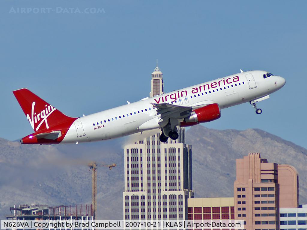 N626VA, 2006 Airbus A320-214 C/N 2830, Virgin America / 2006 Airbus A320-214