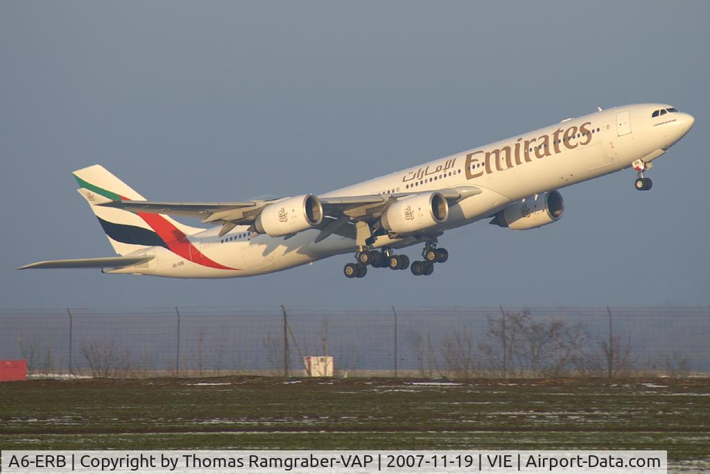 A6-ERB, 2003 Airbus A340-541 C/N 471, Emirates Airbus A340-500