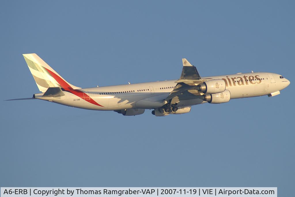 A6-ERB, 2003 Airbus A340-541 C/N 471, Emirates Airbus A340-500
