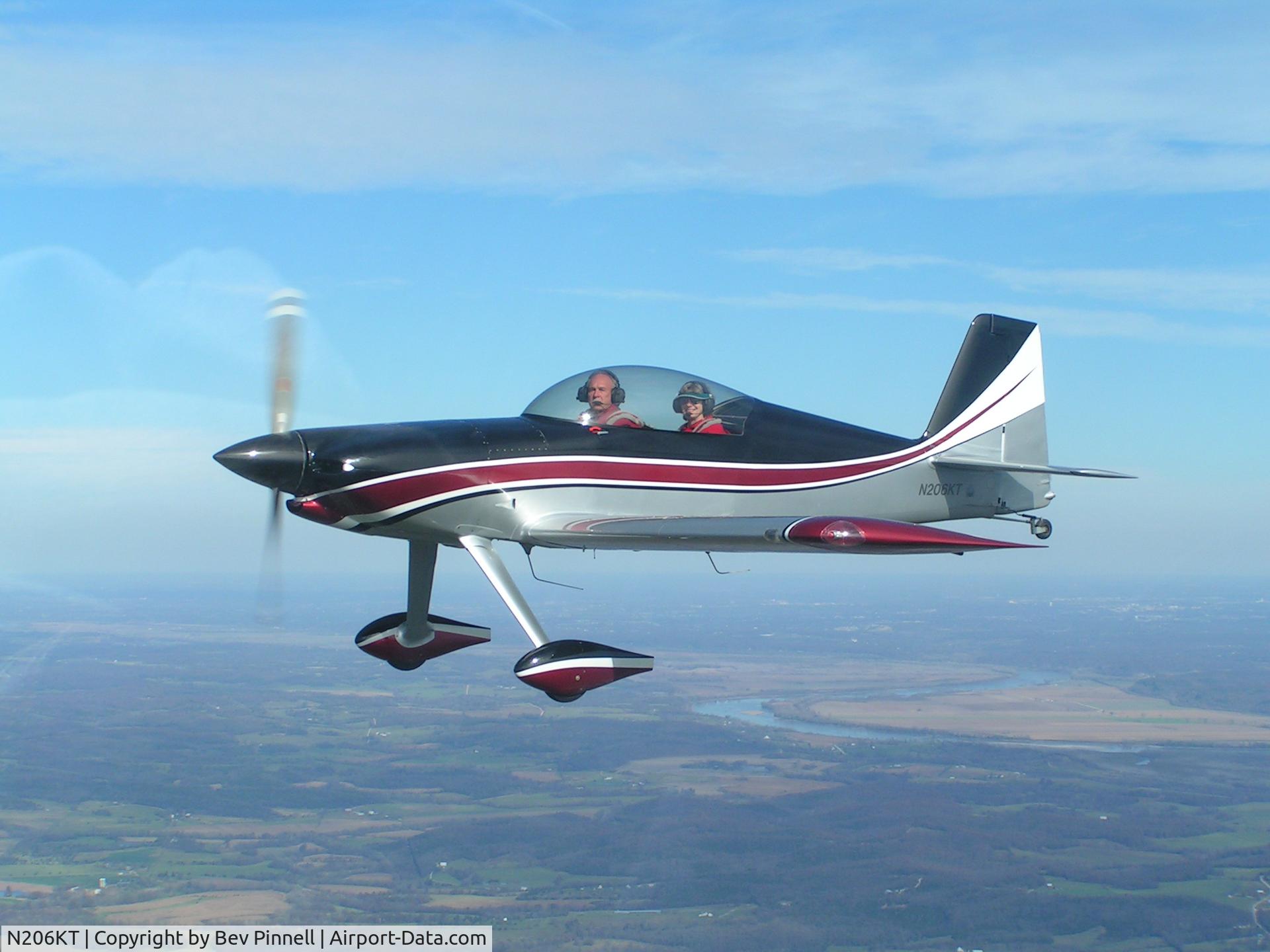 N206KT, 2003 Harmon Rocket II C/N 00127, A beautiful fall day over central Missouri