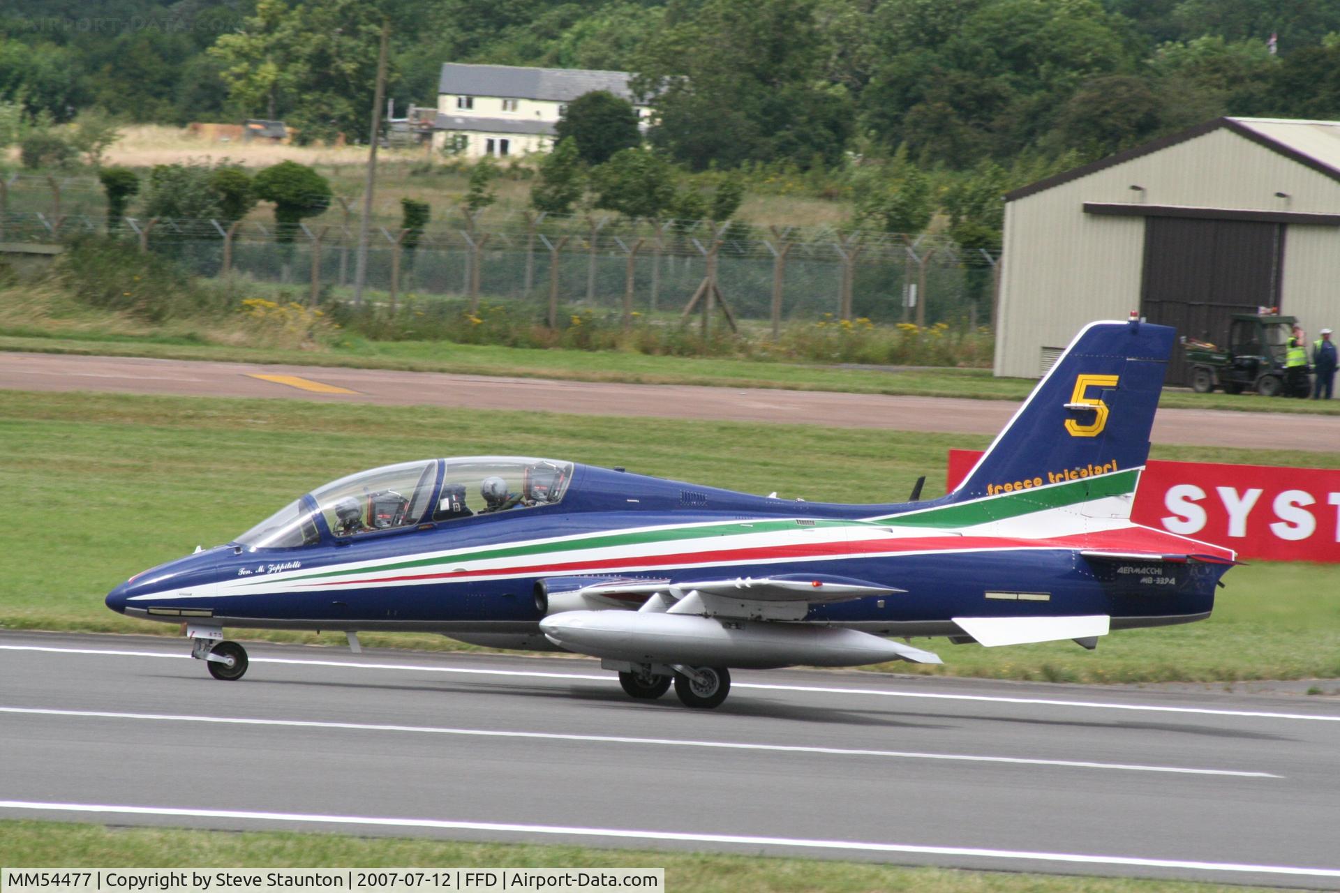 MM54477, Aermacchi MB-339PAN C/N 6672/067/AD006, Royal International Air Tattoo 2007