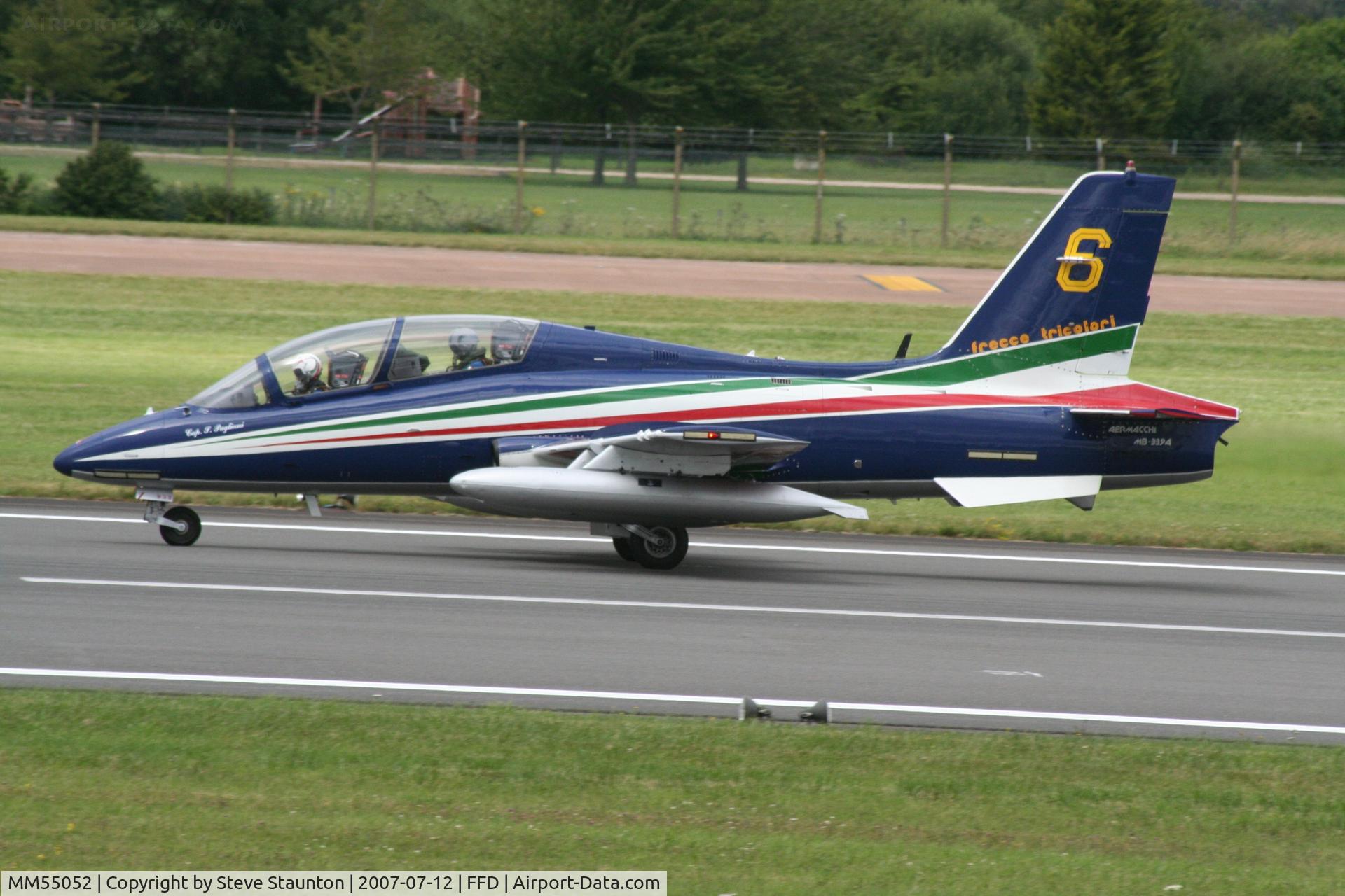 MM55052, Aermacchi MB-339PAN C/N 6846/186/AA083, Royal International Air Tattoo 2007