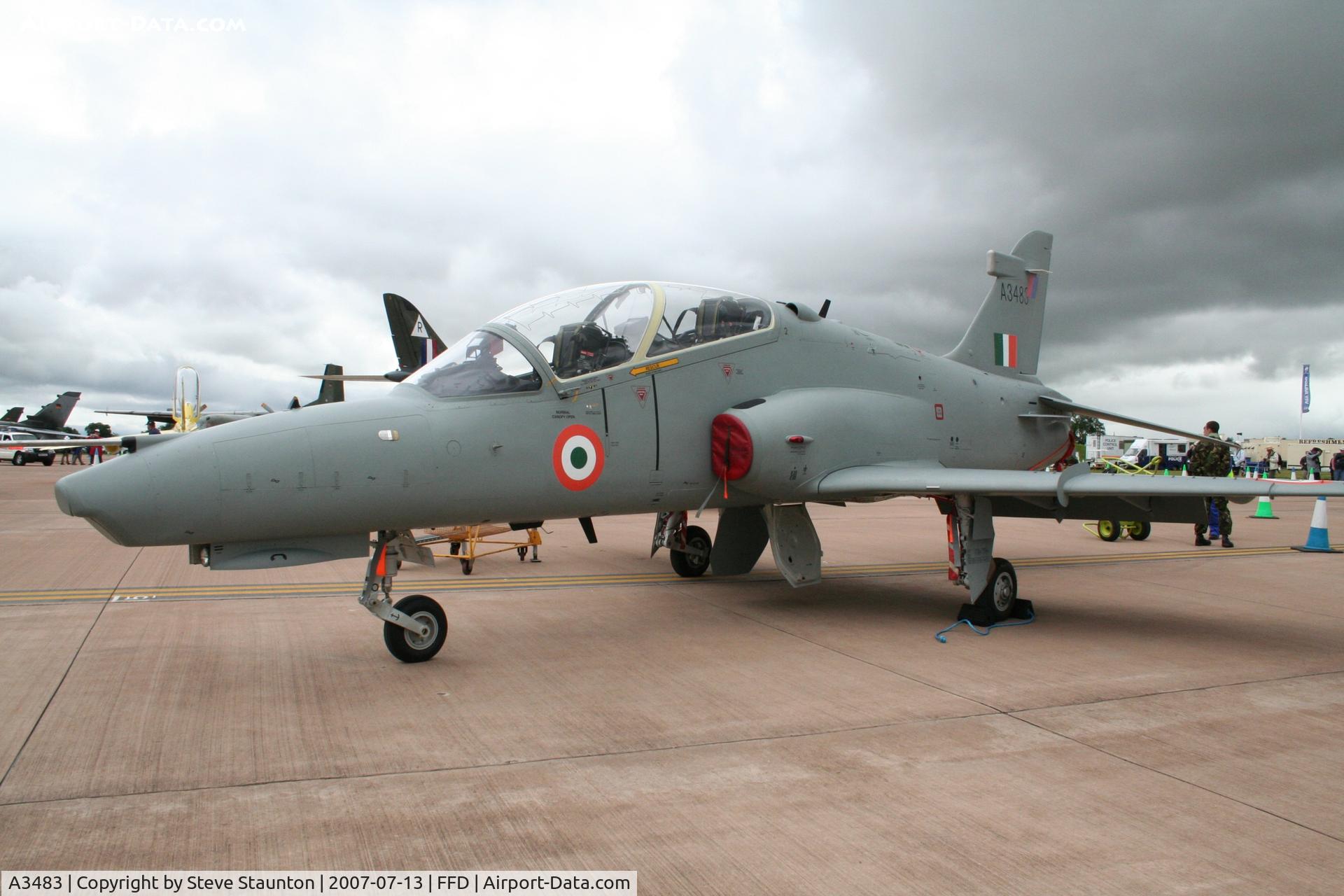 A3483, 2007 British Aerospace Hawk 132 C/N HT004/0904, Royal International Air Tattoo 2007