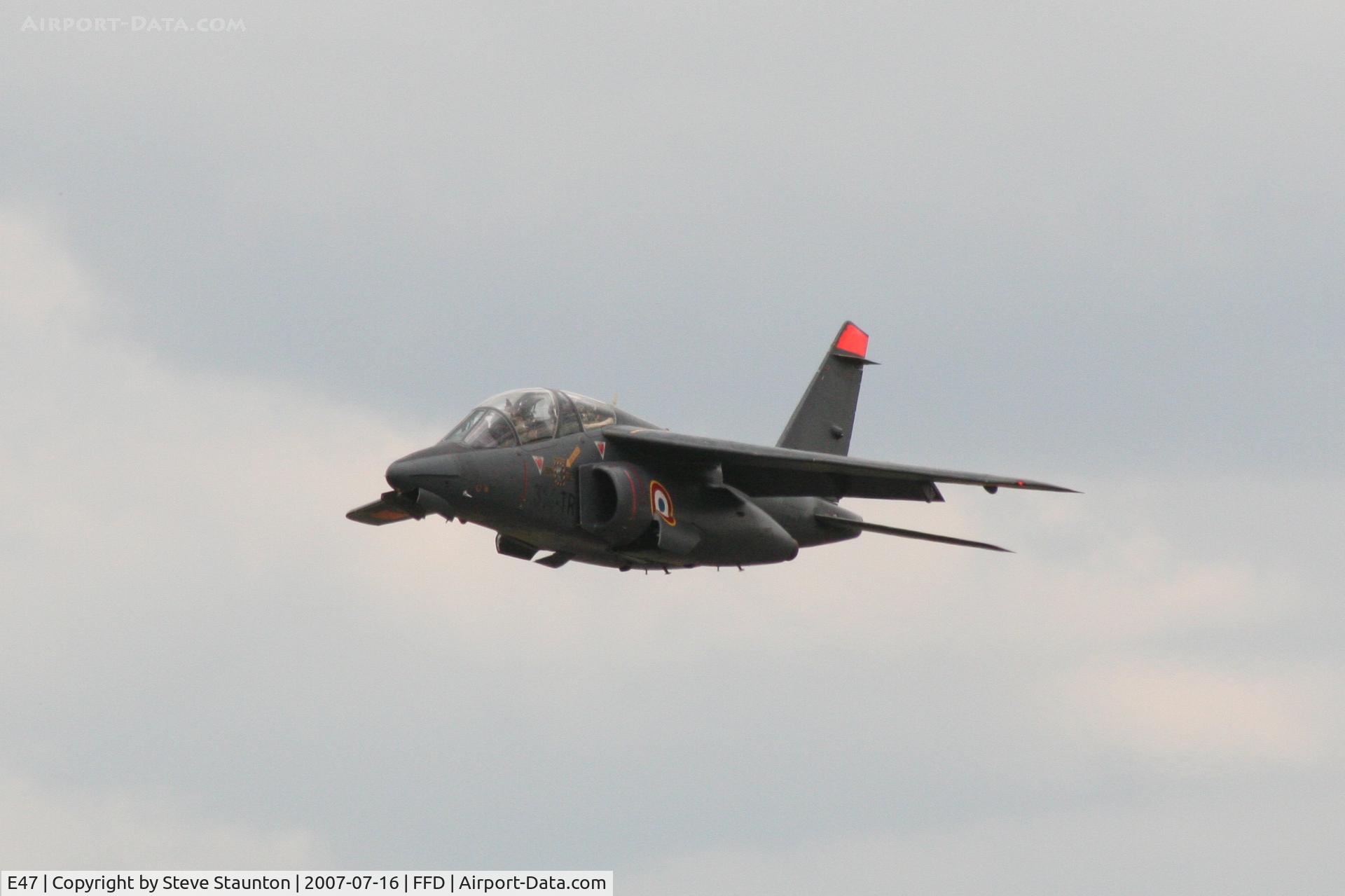 E47, Dassault-Dornier Alpha Jet E C/N E47, Royal International Air Tattoo 2007