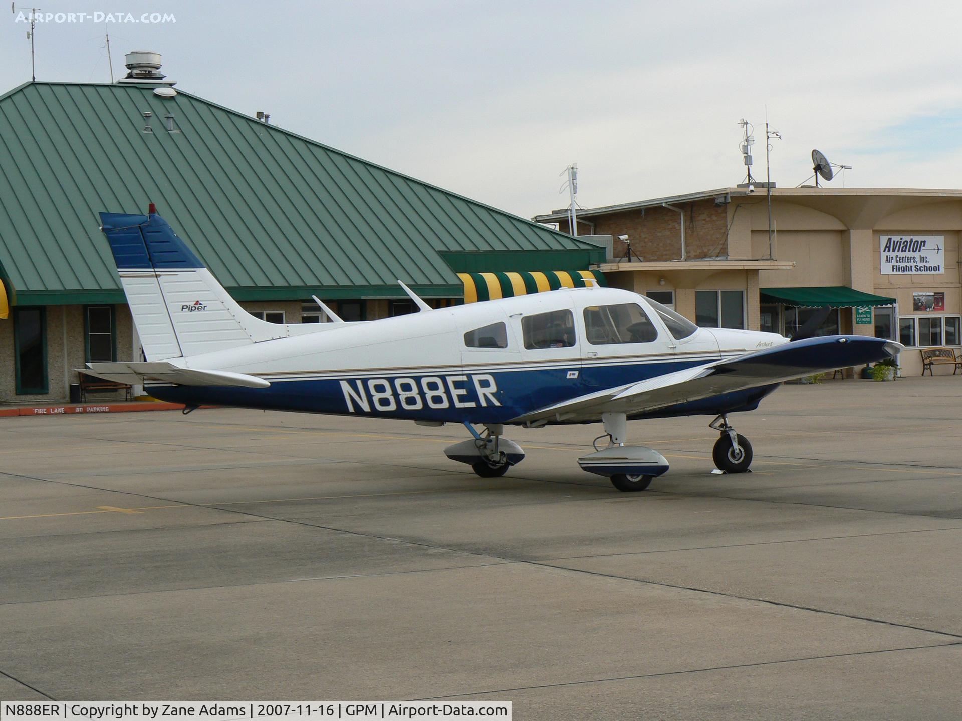 N888ER, 1974 Piper PA-28-180 C/N 28-7505087, At Grand Prairie Municipal