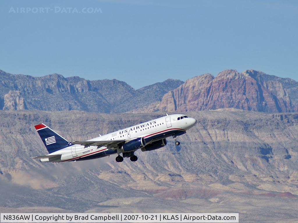 N836AW, 2005 Airbus A319-132 C/N 2570, US Airways / 2005 Airbus A319-132