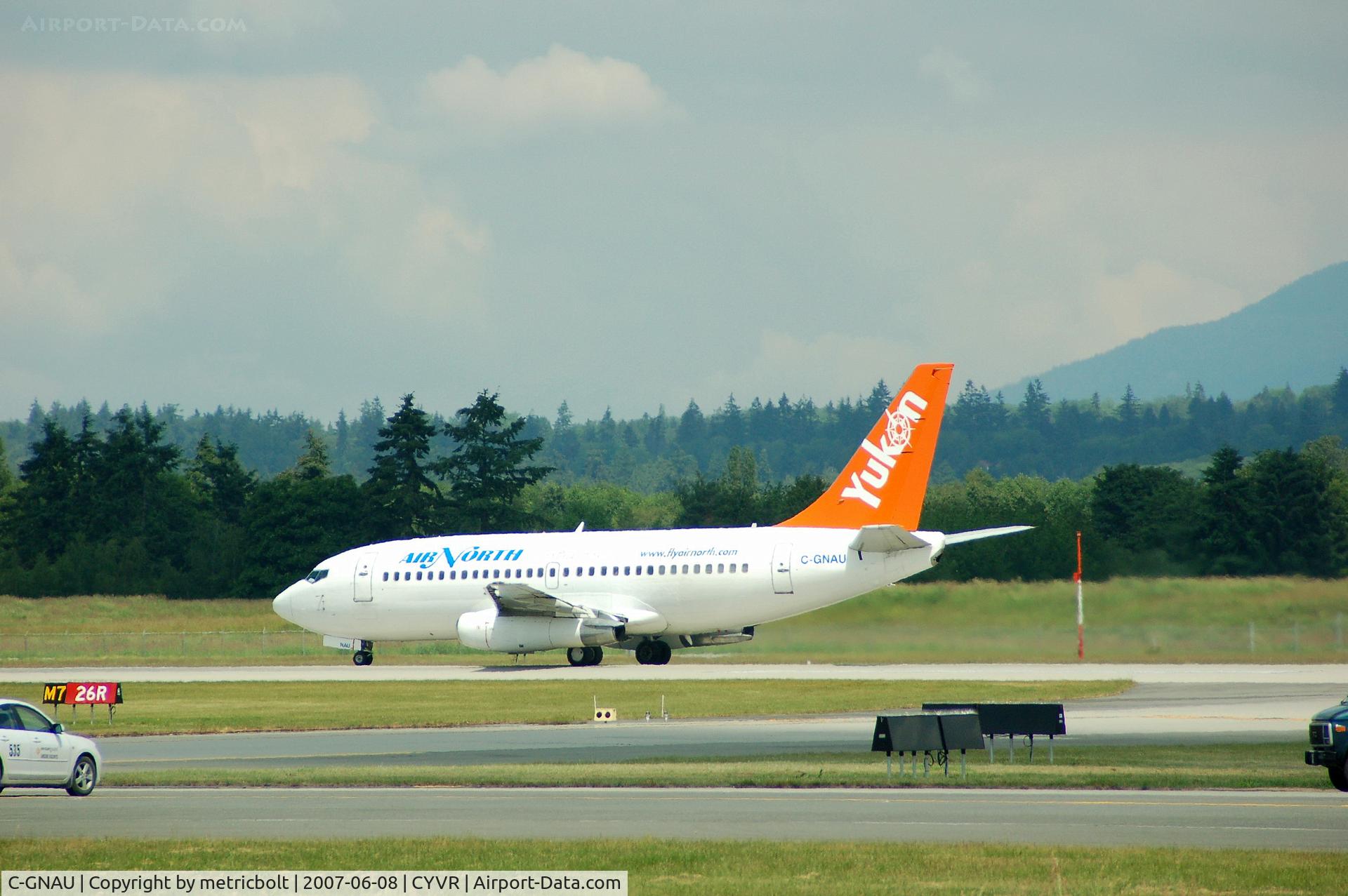 C-GNAU, 1979 Boeing 737-201 C/N 21817, departure for Whitehorse,Yukon