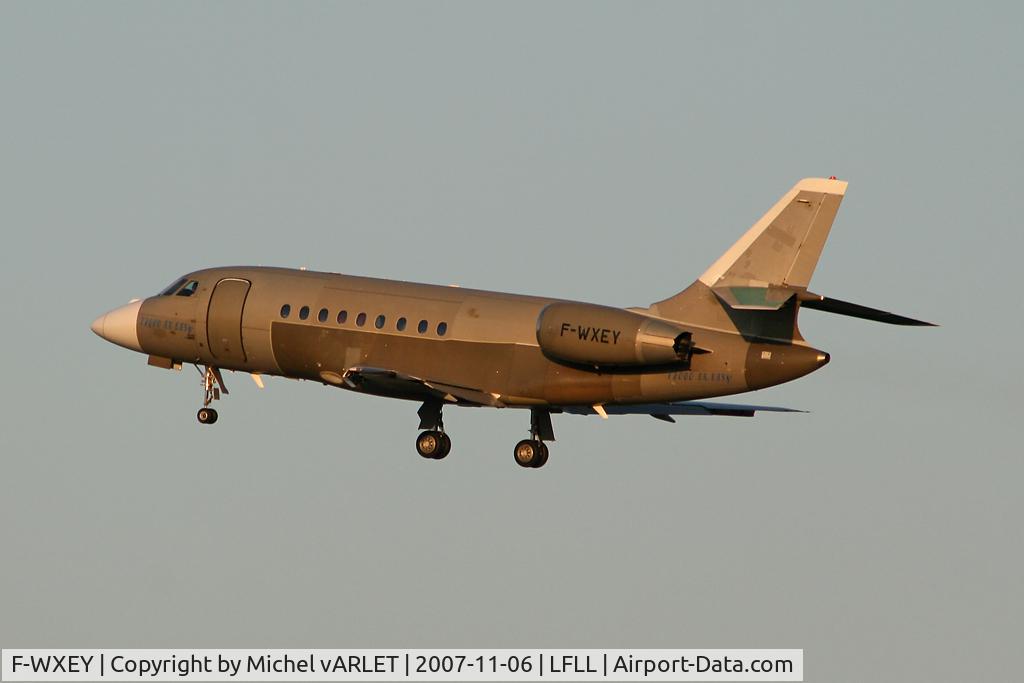 F-WXEY, Dassault Falcon 2000EX C/N 6, fly test