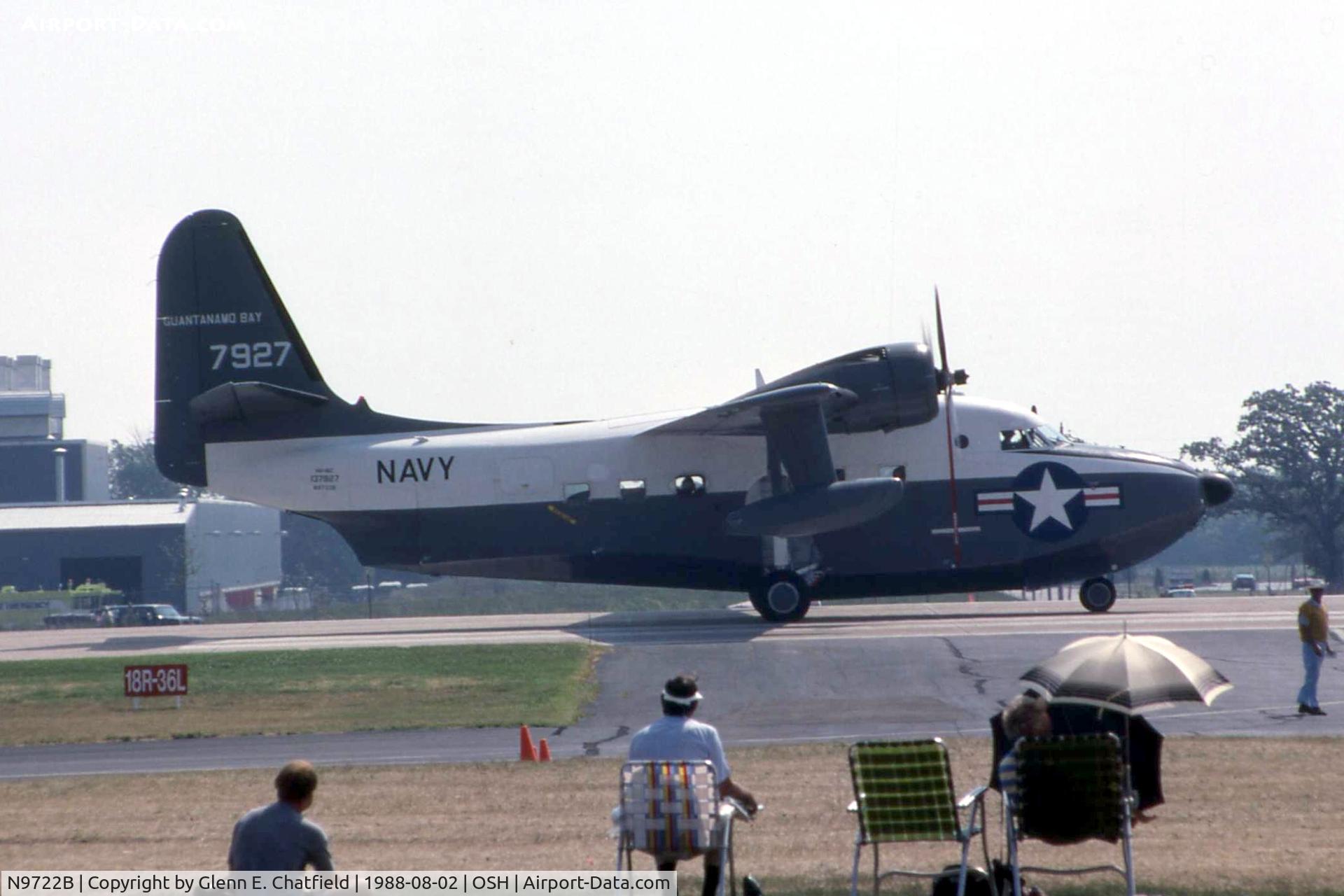 N9722B, 1955 Grumman HU-16C (UF-1) Albatross C/N G-400, HU-16C 137927 at the EAA Fly In