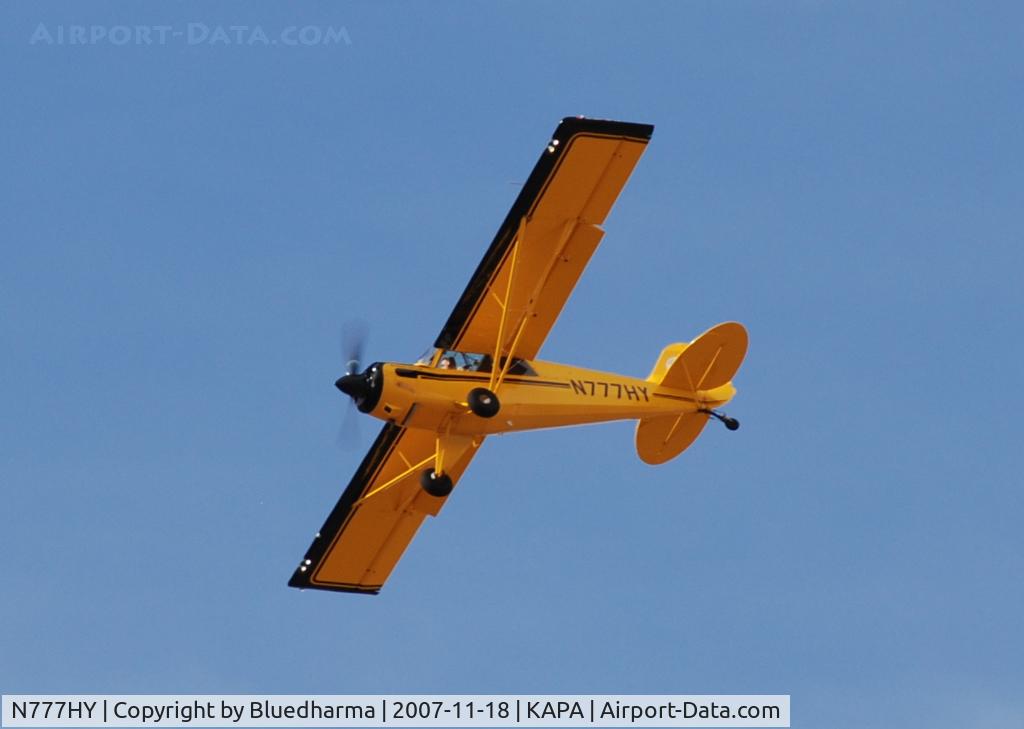 N777HY, 2007 Aviat A-1B Husky C/N 2387, Huskie touch and go 17R