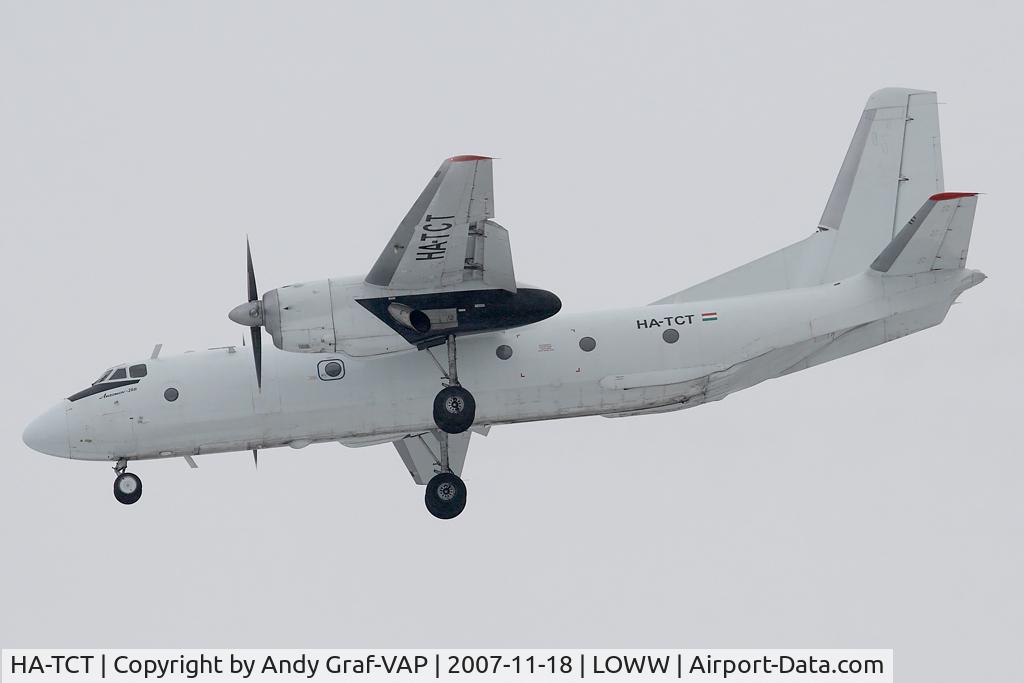 HA-TCT, 1984 Antonov An-24B C/N 13505, Cityline Hungary AN-26
