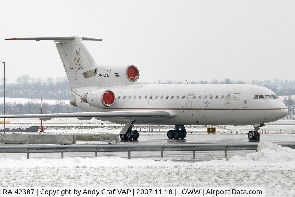 RA-42387, Yakovlev Yak-42D C/N 4520424016436, Yakservice Y42