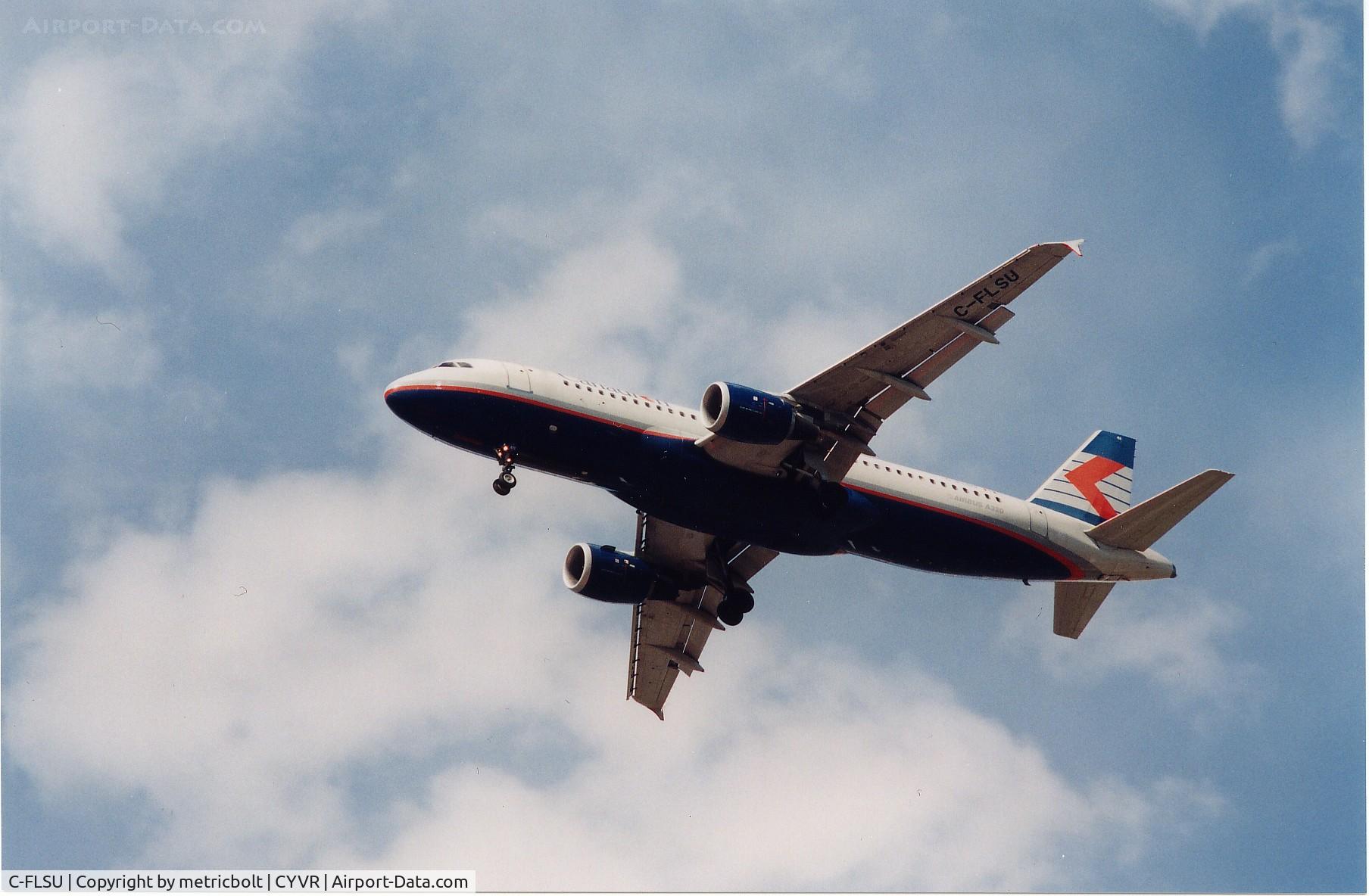 C-FLSU, 1992 Airbus A320-211 C/N 309, Operating for Canadian Airlines before the Air Canada takeover