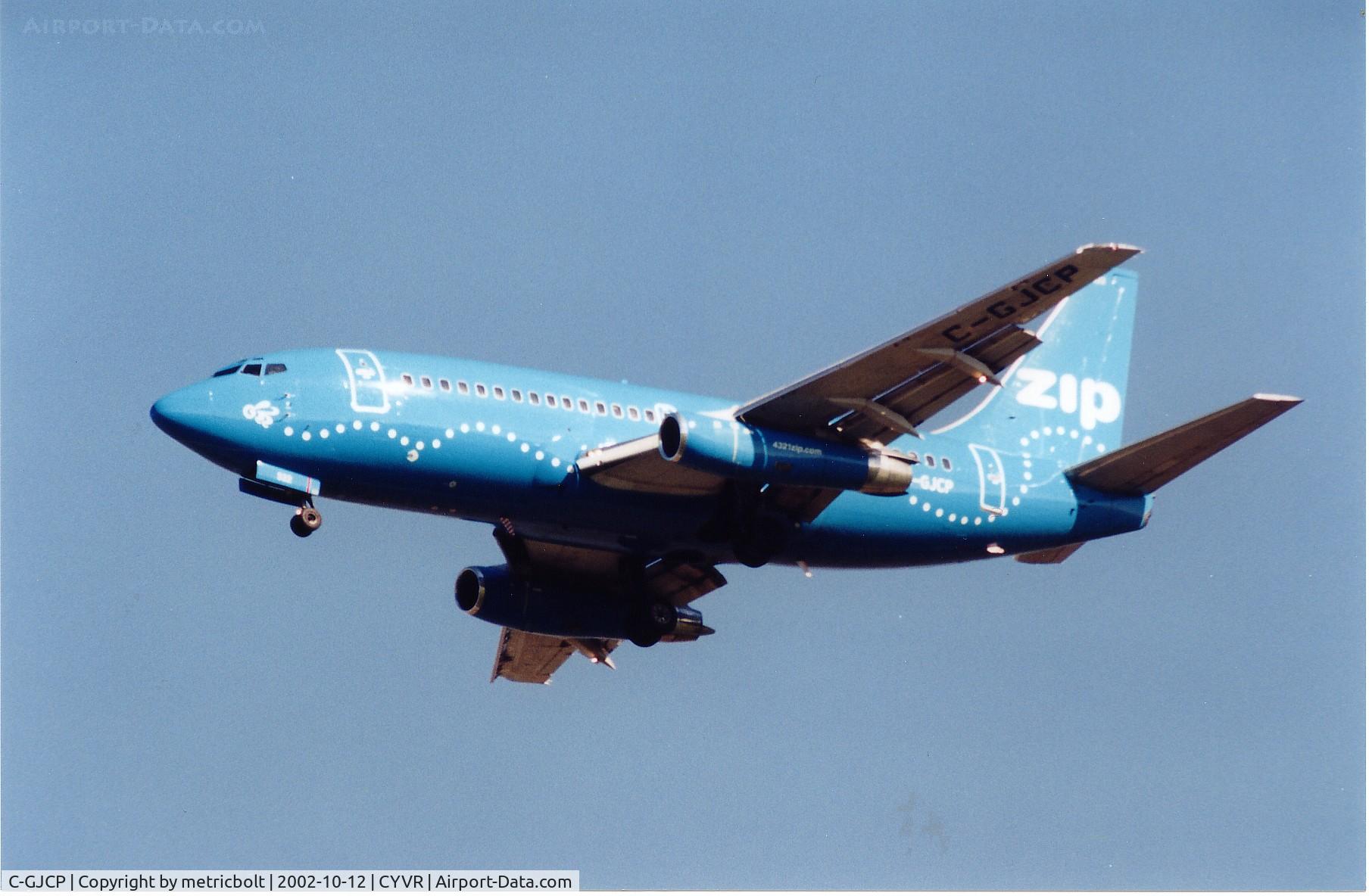 C-GJCP, 1982 Boeing 737-217 C/N 22728, Operating for 