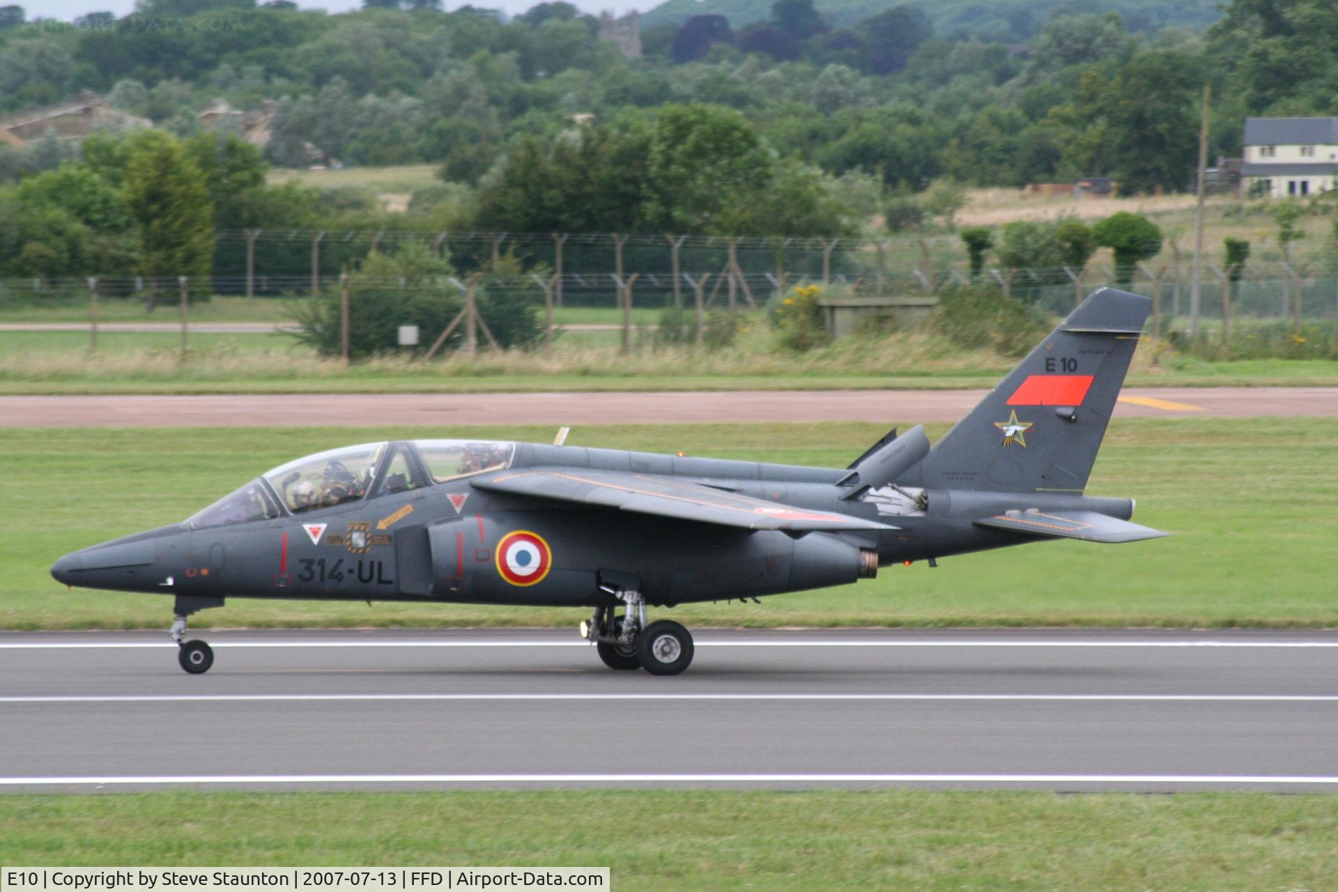 E10, Dassault-Dornier Alpha Jet E C/N E10, Royal International Air Tattoo 2007