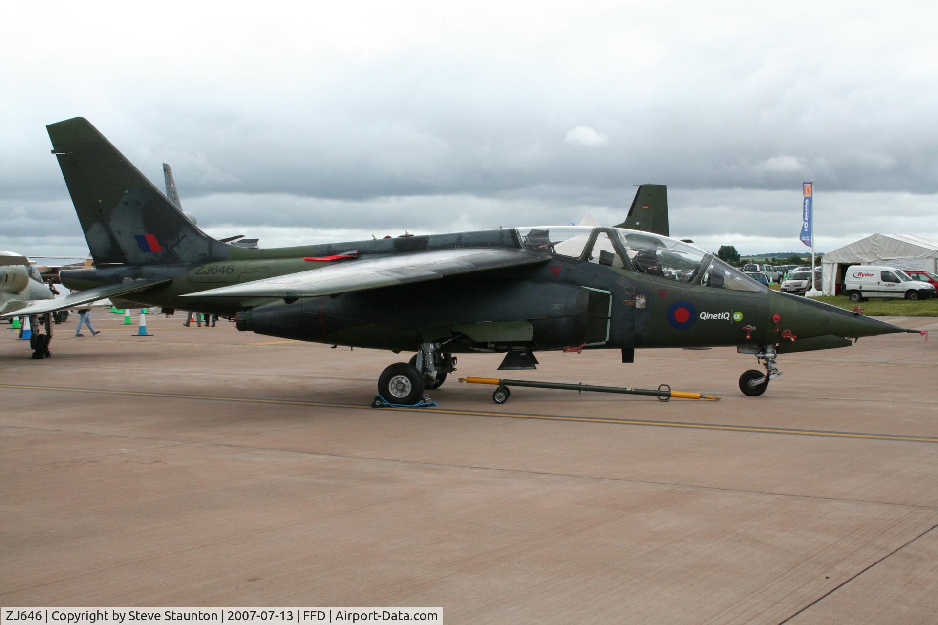 ZJ646, 1981 Dassault-Dornier Alpha Jet A C/N 0155, Royal International Air Tattoo 2007