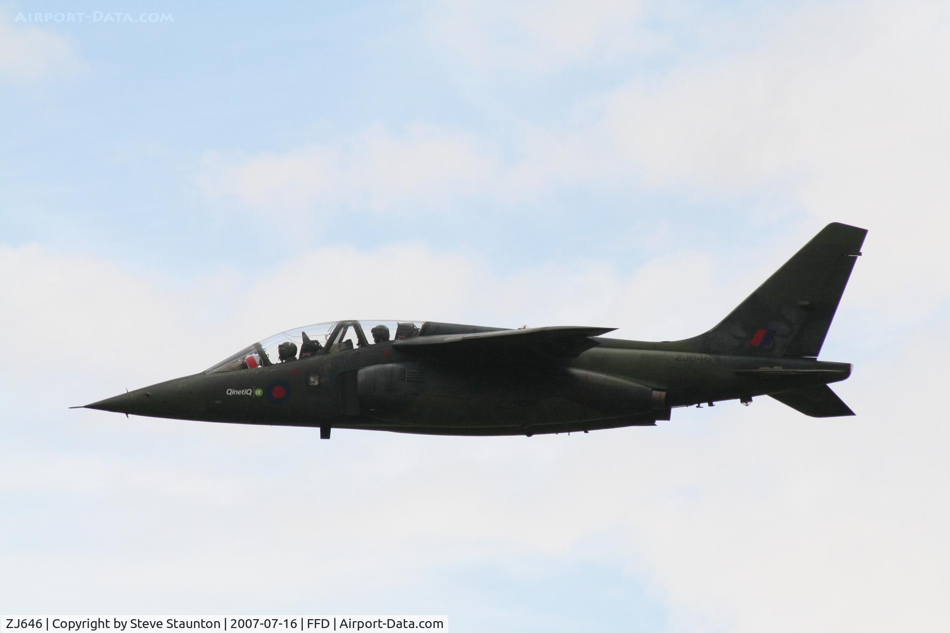 ZJ646, 1981 Dassault-Dornier Alpha Jet A C/N 0155, Royal International Air Tattoo 2007