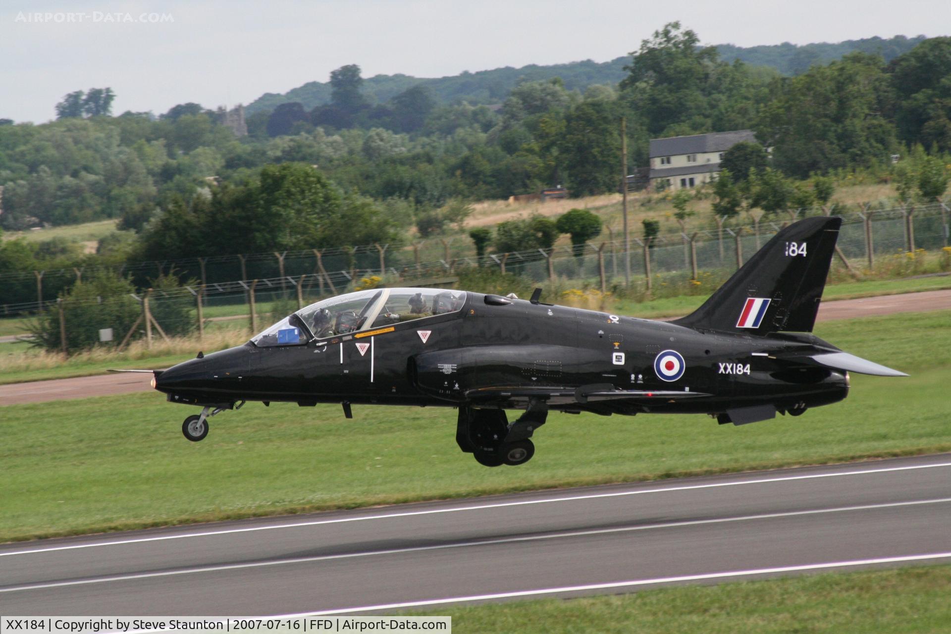 XX184, 1977 Hawker Siddeley Hawk T.1 C/N 031/312031, Royal International Air Tattoo 2007