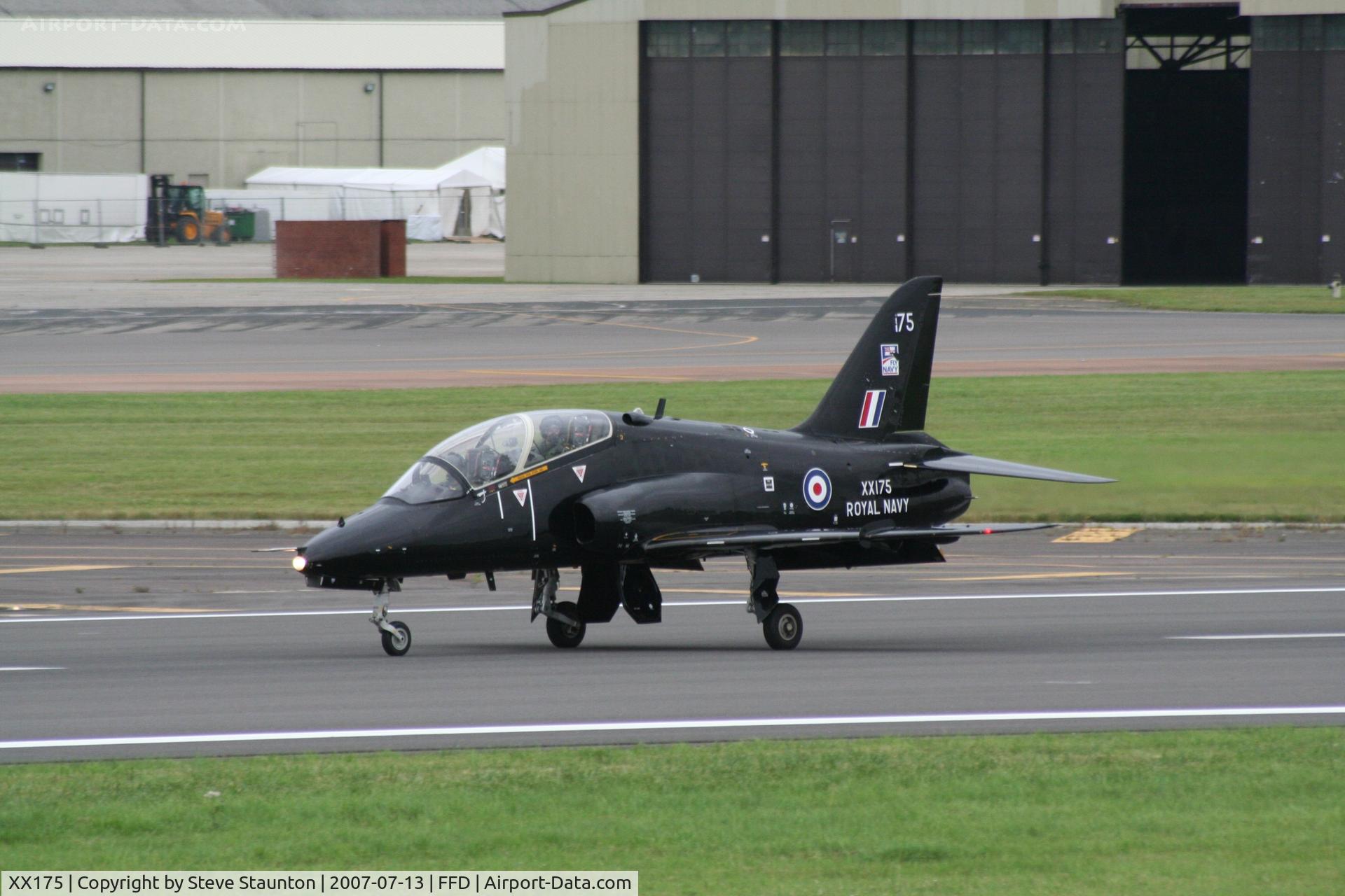 XX175, 1977 Hawker Siddeley Hawk T.1 C/N 022/312022, Royal International Air Tattoo 2007