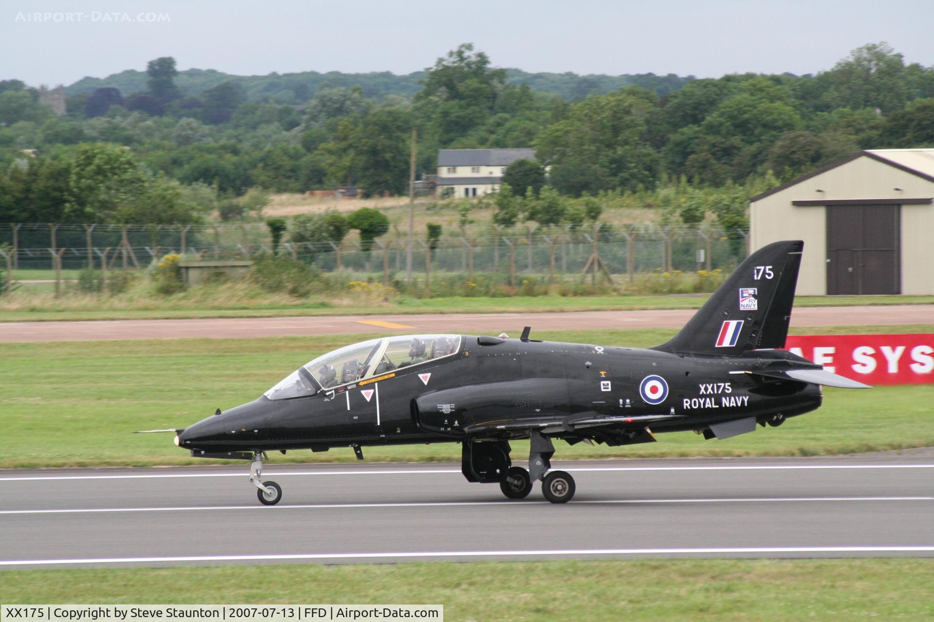 XX175, 1977 Hawker Siddeley Hawk T.1 C/N 022/312022, Royal International Air Tattoo 2007