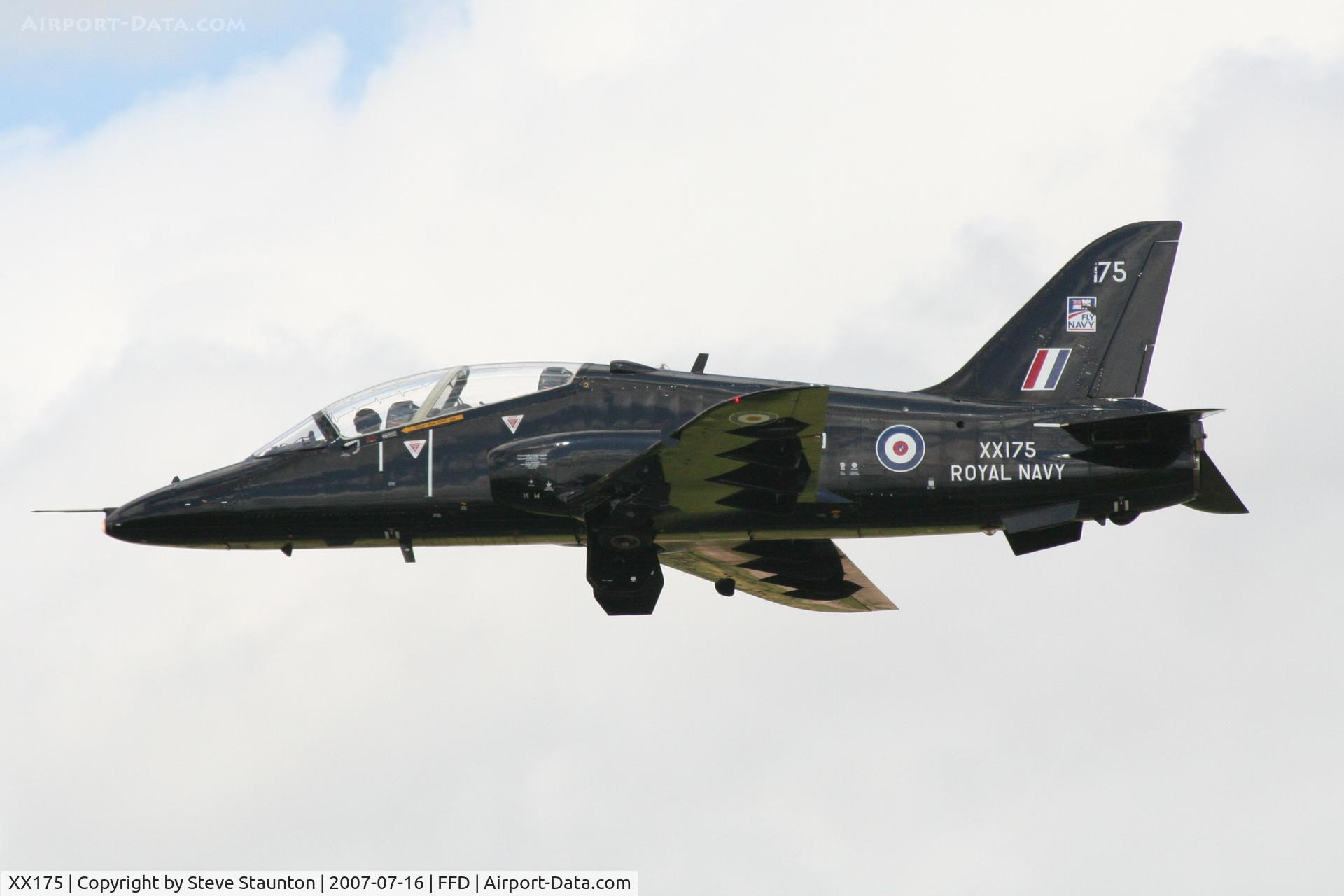 XX175, 1977 Hawker Siddeley Hawk T.1 C/N 022/312022, Royal International Air Tattoo 2007