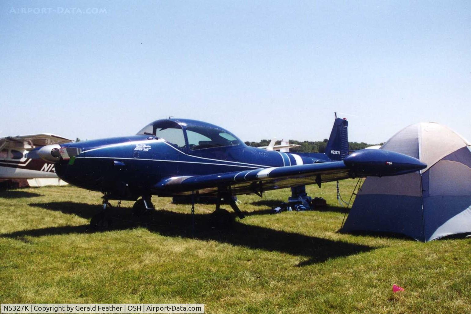 N5327K, 1950 Ryan Navion B C/N NAV-4-2227B, At the EAA Fly In.