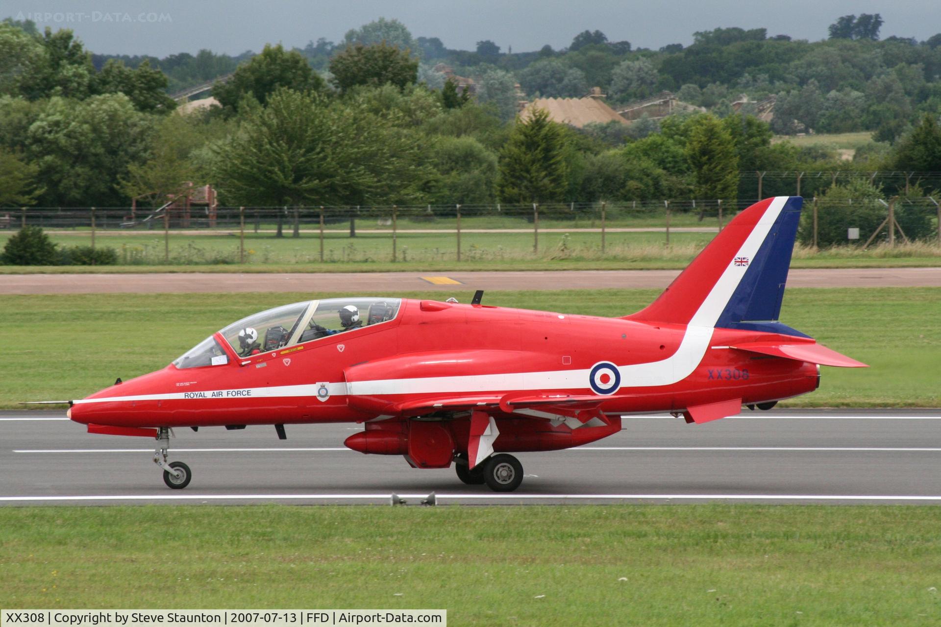 XX308, 1980 Hawker Siddeley Hawk T.1 C/N 143/312133, Royal International Air Tattoo 2007