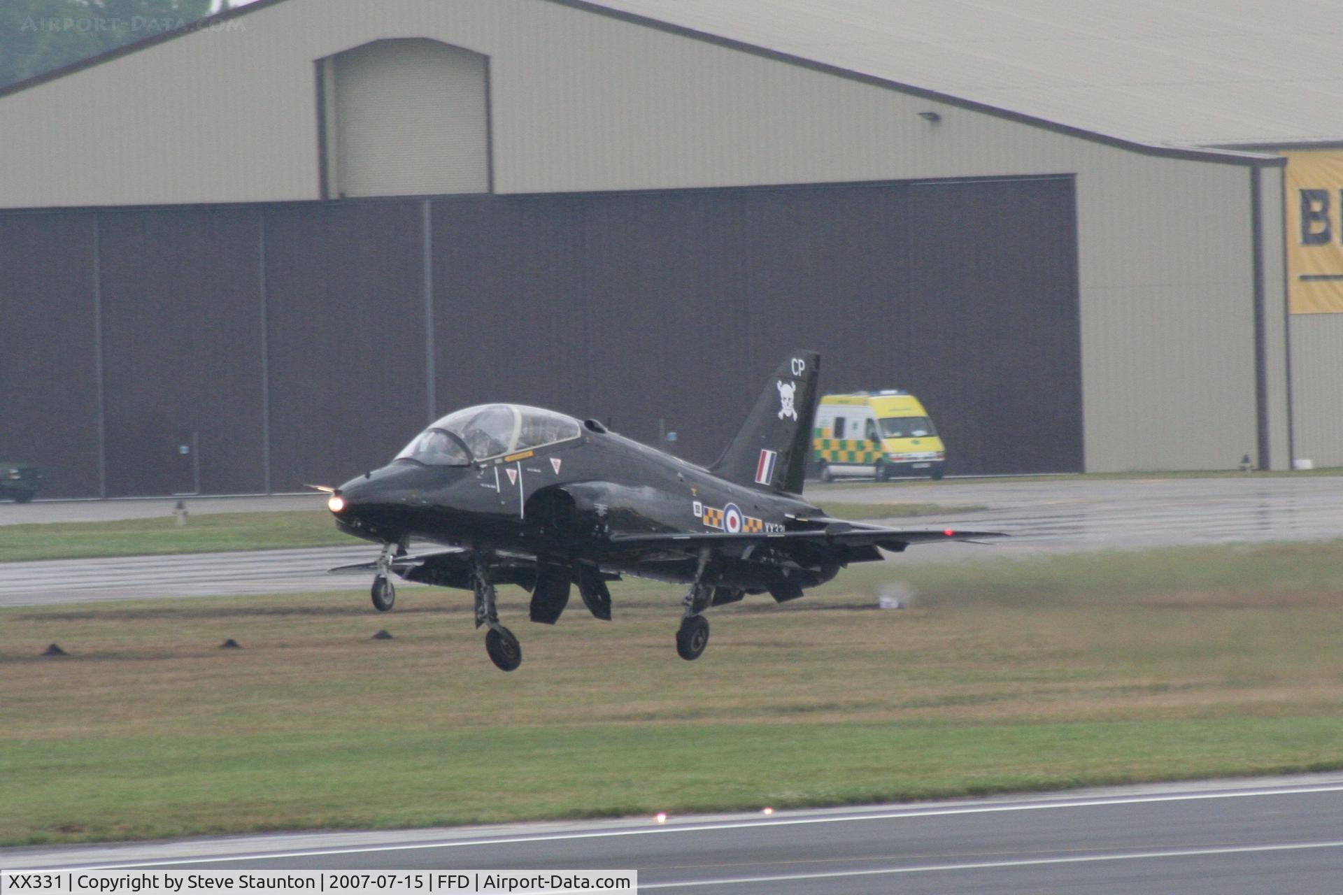 XX331, 1980 Hawker Siddeley Hawk T.1A C/N 177/312155, Royal International Air Tattoo 2007