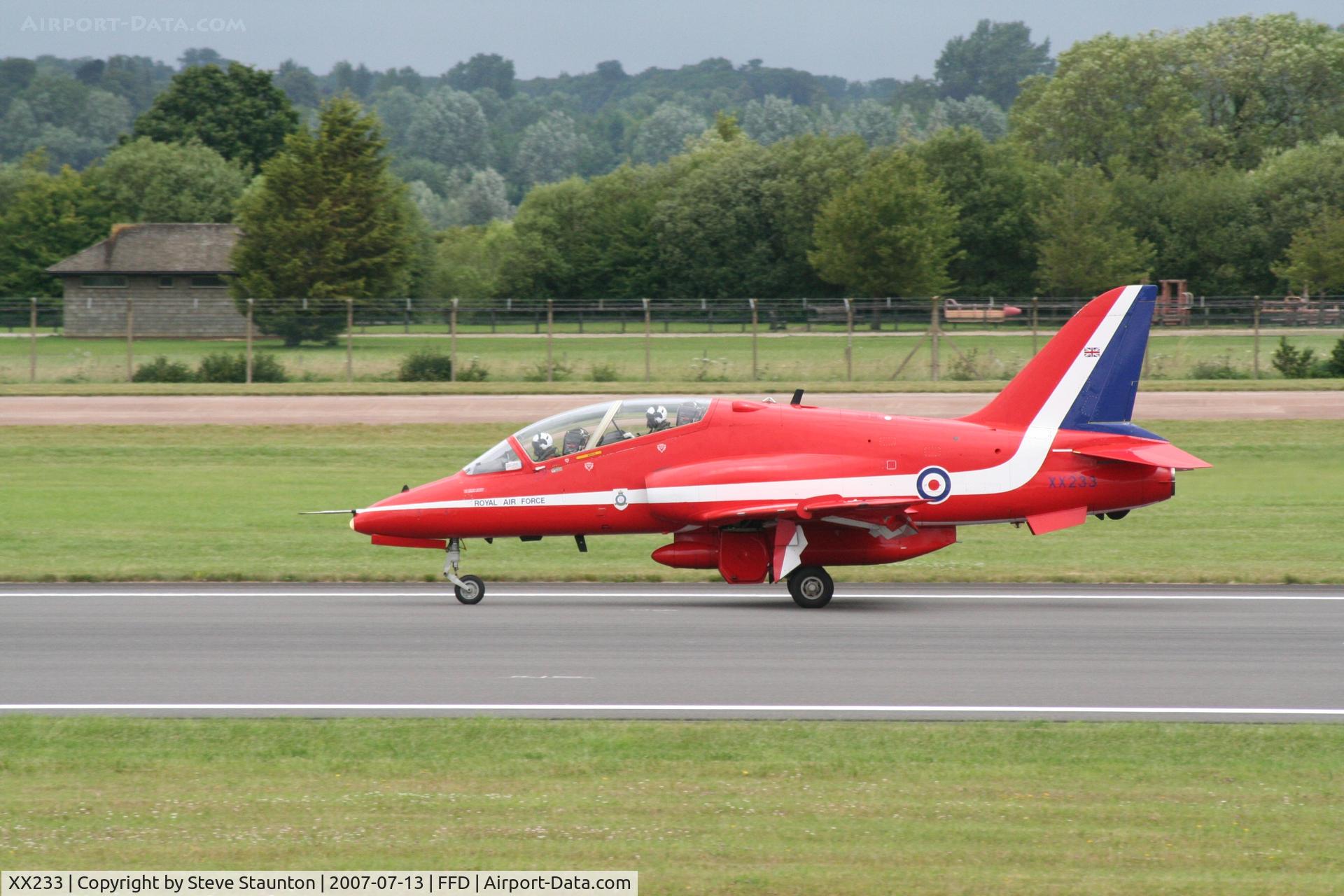 XX233, 1978 Hawker Siddeley Hawk T.1 C/N 069/312069, Royal International Air Tattoo 2007