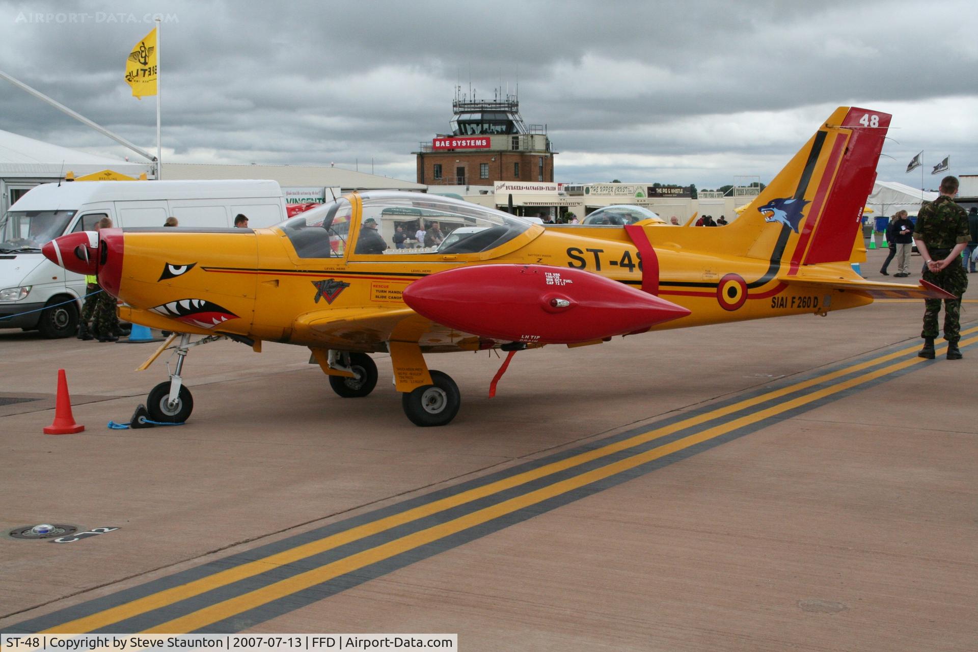 ST-48, SIAI-Marchetti SF-260D C/N 848, Royal International Air Tattoo 2007