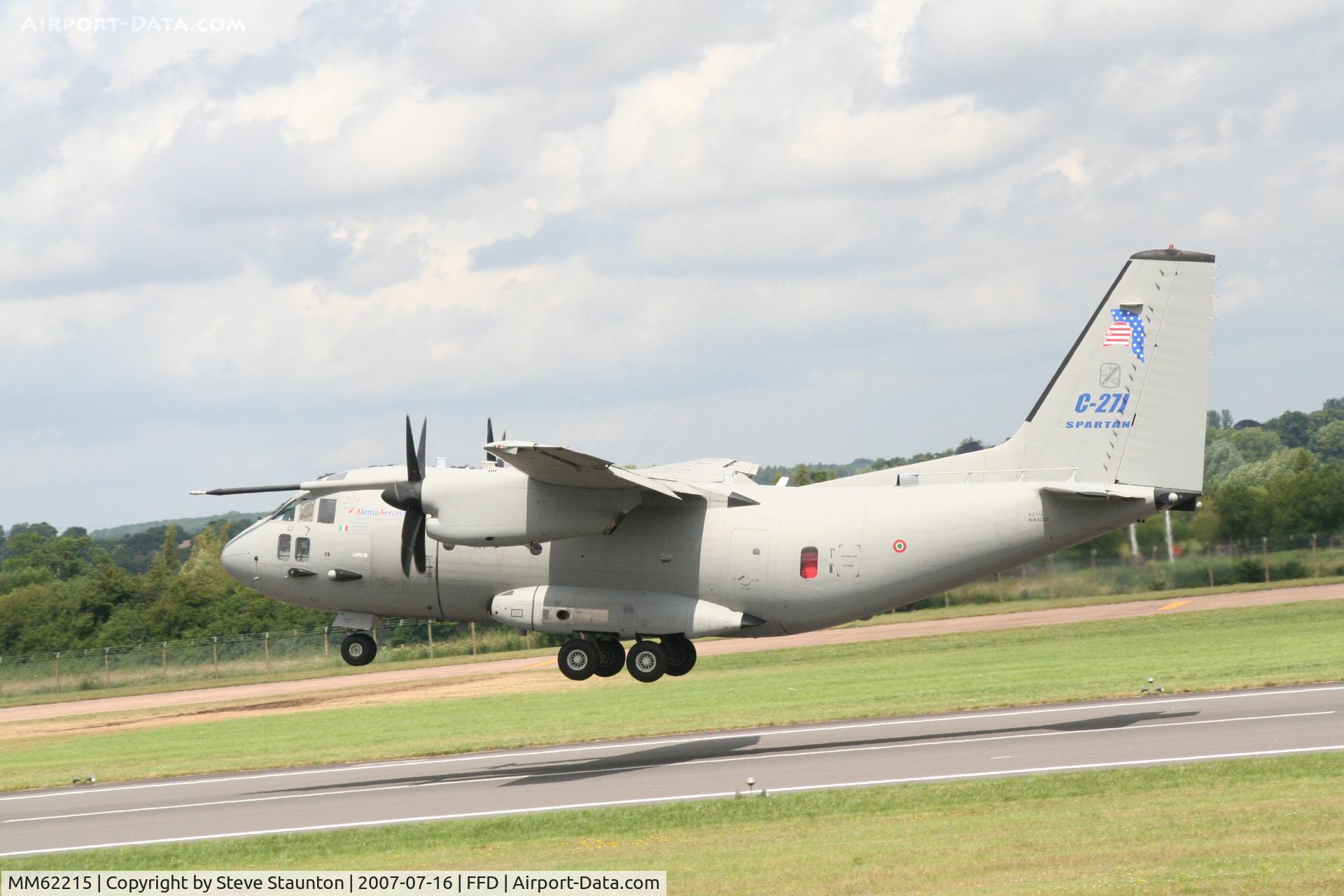 MM62215, Alenia C-27J Spartan C/N 114, Royal International Air Tattoo 2007